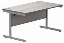 Image of Ashvale Lytham Rectangular Office Desk 1200 x 800 , 1400 x 800
