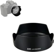 Image of JJC LH-ES65BII BLACK Lens hood for Canon RF 50mm f/1.8 STM Lens (Flower Hood)