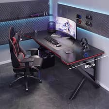 Image of Gaming Desk 100cm, Computer Gaming Desk, Ergonomic Gaming PC Desk, Gaming Table
