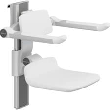 Image of PLUS shower seat 310 - manually height and manually sideways adjustable