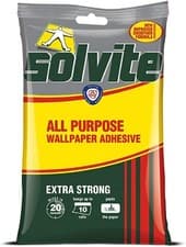 Image of Solvite All-Purpose Wallpaper Adhesive, Reliable Adhesive for Wallpaper