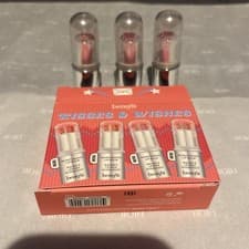 Image of Benefit California Kisses Wishes Lip Balm Set Ruby spiced Red Nude Rose