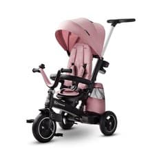 Image of Kinderkraft EasyTwist Tricycle Pink 360 Seat Folding Push Bike Ride On Strollers