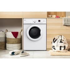 Image of Amica 7kg Vented Tumble Dryer - Freestanding White - ADV7CLCW