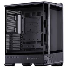 Image of Jonsbo D400 PC Case, Midi Tower, ATX, Tempered Glass - Black