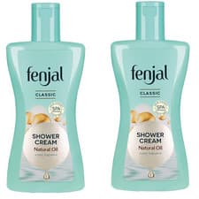 Image of FENJAL Classic Luxury Shower Cream Natural Oil Body Wash 2 x  200ml