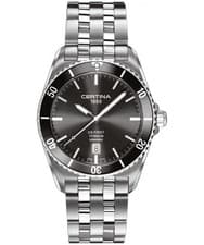 Image of Certina DS First Ceramic Quartz Diver Black Dial C014.410.44.081.00 Swiss Made