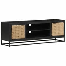 Image of Camerina TV Cabinet 120x30x40 Solid Wood,TV Stand Unit,TV Cabinet,TV M5B4