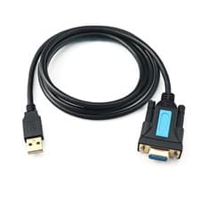 Image of USB 2.0 Male to RS232 Female DB9 Serial Cable Adapter Converter With PL2303 Chip