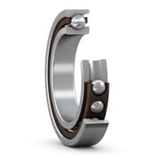 Image of Part # 7002CDGA P4A Super Precision Angular Contact Ball Bearing - SKF