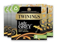 Image of Twinings Lady Grey Teabags 320no (4x80's Boxed) Exp Date 09/07/2027