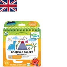 Image of Creative Expression Activity Book by LeapStart: Shapes, Colors & Dino Adventures