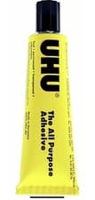 Image of UHU ALL PURPOSE GLUE 20ml SIZE TUBES STRONG CLEAR ADHESIVE uk stock free post