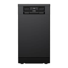 Image of HYE Slimline Dishwasher Freestanding 45cm 9 Place Settings - Black DW0109PB13