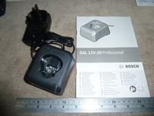Image of BOSCH 10.8V 12V COMPACT BATTERY CHARGER GAL 12V-20 NEW! Professional UK Li-Ion