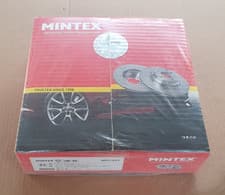 Image of BRAKE DISCS X2 247mm FRONT FITS CITROEN PEUGEOT MINTEX MDC293
