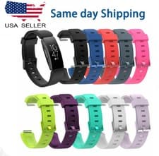 Image of Set of 2 -For Fitbit Inspire /Inspire HR Replacement Silicone Watch band