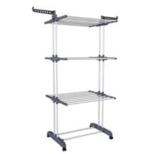 Image of 4 Tier Foldable Clothes Airer Rack Indoor Outdoor Dryer Laundry Dry Rail Hanger