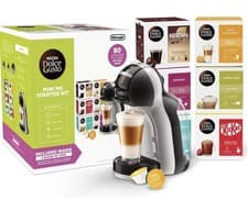 Image of DeLonghi Dolce Gusto Mini Me EDG155.BG Coffee Machine + 80 Pods Starter Kit