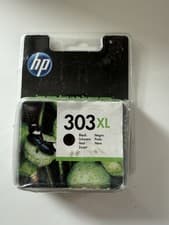 Image of HP 303XL Black Ink Cartridge High Yield  | Genuine | T6N04AE |
