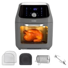 Image of Innoteck 16L Digital Air Fryer Oven with Rotisserie 10 Presets Energy Saving