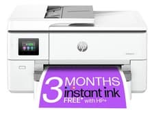 Image of HP OfficeJet Pro 9720e A3 Colour Multifunction Inkjet Printer with HP+ and 3