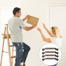 Image of 100 Pcs Heavy Duty Picture Hanging Kit Metal Frames Fasteners Hardware