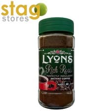 Image of Lyons Rich Roast Instant Coffee - 100g - Glass Jar - Sealed - New - Long Expiry