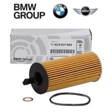 Image of BMW Oil Filter Service Kit 11428507683 HU6004X N47 N57 2010-2017 118d 320d 520d