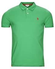 Image of T-Shirt U.S. Polo Assn. Polo Shirt Man Cotton Green