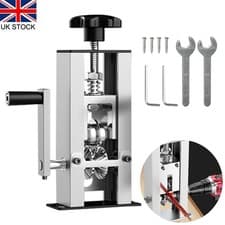 Image of Wire Stripping Machine, Hand Crank or Drill Powered Adjustable for 1-25mm Cable