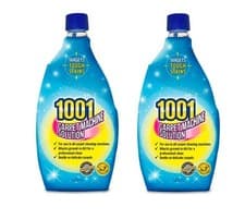 Image of 1001 Carpet Machine Solution, 500ml, Pack of 2 Carpet Cleaning