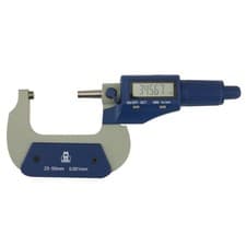 Image of Digital External Micrometer 25-50mm (1-2") Moore & Wright MW200-02DBL Engineer