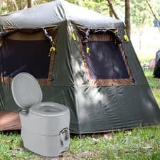 Image of Portable Toilet with 20 L Detachable Waste Tank