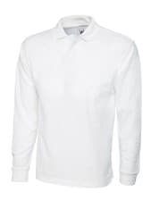 Image of Uneek Unisex Men's Long Sleeve Polo Shirt Work Casual Leisure Polo T Shirt TOP