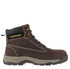 Image of Dunlop On Site Steel Toe Cap Boots Mens Brown UK 6 US 7 *REFCRS634