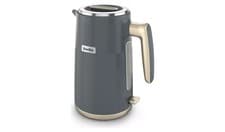 Image of BREVILLE VKT178 Obliq Jug Electric Kettle 1.7L Rapid Boil 3KW Grey & Gold