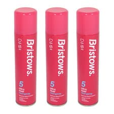 Image of Bristows Ultra Hold Hairspray - 3 X 300ML Free Delivery