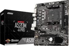 Image of A520M-A PRO Motherboard mATX - Supports AMD Ryzen 3rd Gen Processors, AM4, DDR4