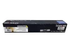 Image of Genuine Lexmark X950X2YG Yellow Toner Cartridge Open