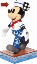 Image of Jim Shore Enesco Disney Traditions Sailor Mickey Mouse Personality Pose Figurin