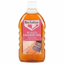 Image of Bartoline Boiled Linseed Oil Revives & Protects Wood - 500ml