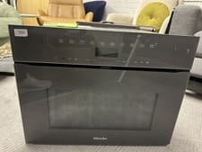 Image of Miele H7440BMX Graphite Grey Handleless Combi Microwave Brand New Boxed
