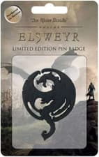 Image of OFFICIAL THE ELDER SCROLLS ELSWEYR LIMITED EDITION PIN BADGE BRAND NEW