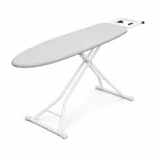 Image of Foldable Ironing Board – Adjustable Height, Sturdy Steel Legs(WHITE)