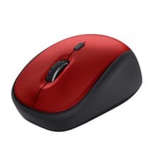 Image of Trust Yvi+ Mouse Right-hand RF Wireless Optical 1600 DPI 24550 Red