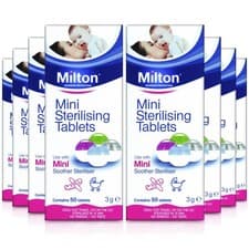 Image of 8x Milton Mini Sterilising Tablets 50