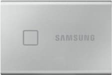 Image of Samsung T7 Touch 1TB Portable External SSD - Silver (MU-PC1T0S/WW)
