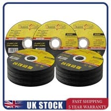 Image of 200PCS 125 mm ULTRA THIN 1mm METAL CUTTING BLADE DISC FOR STEEL STAINLESS ANGLE