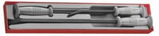 Image of Teng Tools TTXPB3 A Heavy - Duty Striking Pry Bar 3 Piece Set 12",18", 22",
